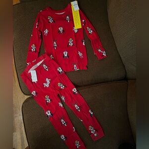 Gap Mickey Mouse kids pajamas, size 3